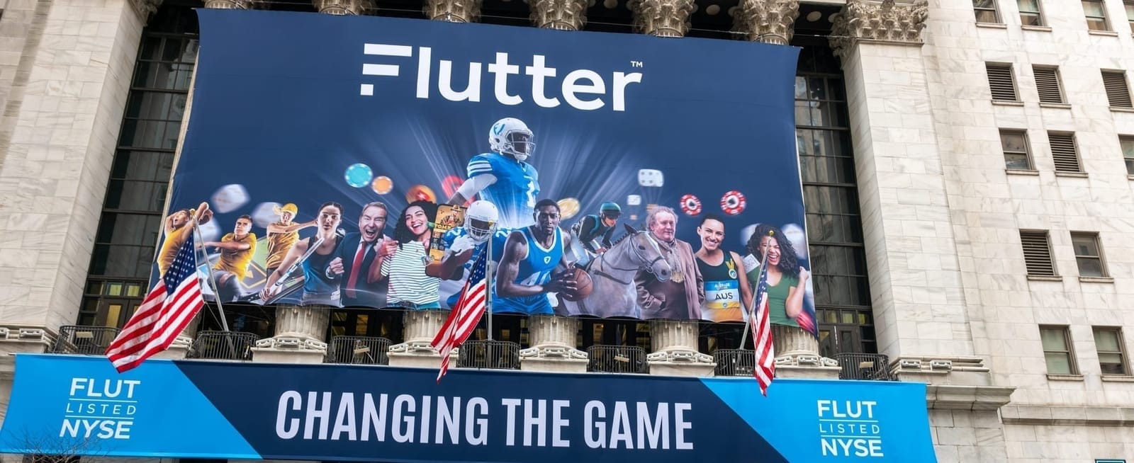 Movement at the top as Flutter switches primary listing to NYSE