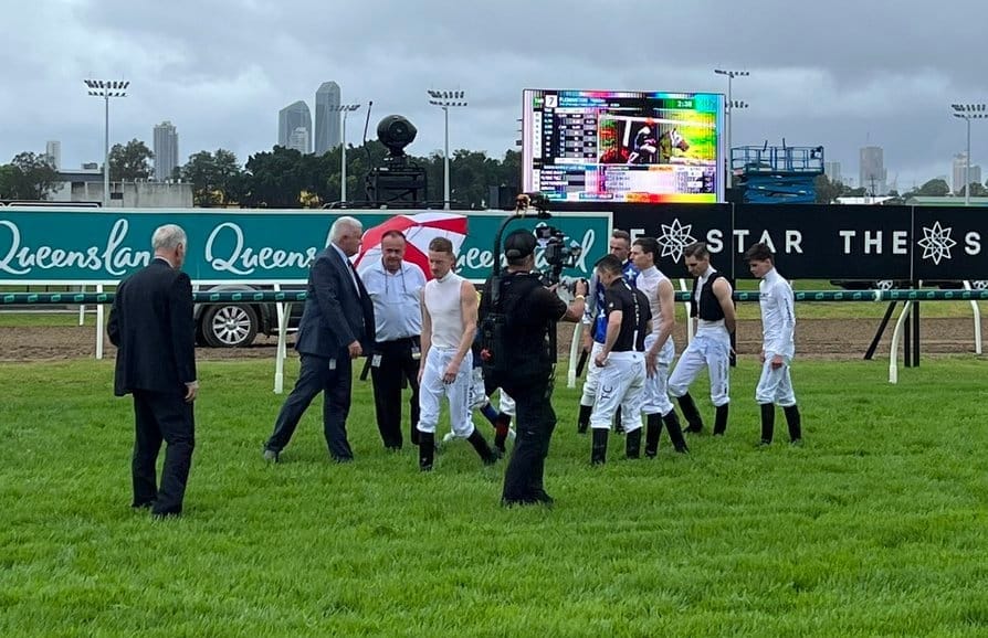 Friday night lights - Heavy storms force rescheduling of Magic Millions race day