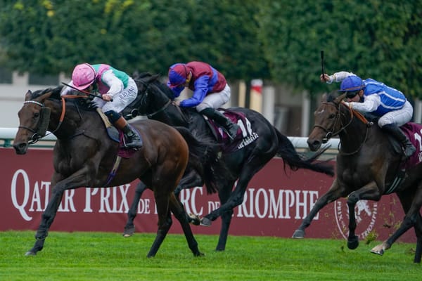 Ramatuelle’s Longchamp victory for Sandblom, OTI’s Sevenna's Knight finishes fifth in Arc