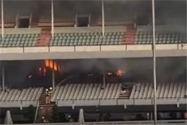 Arrest made over Caulfield grandstand fire